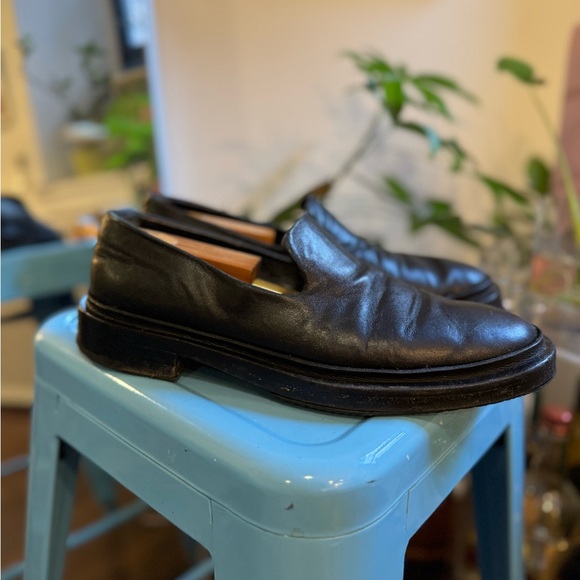 Jil Sander Other - Jil Sander Black Leather Loafers